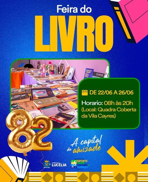 Feira do Livro movimenta Lucélia 